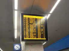 Foto scattata giovedì mattina in stazione a Padova