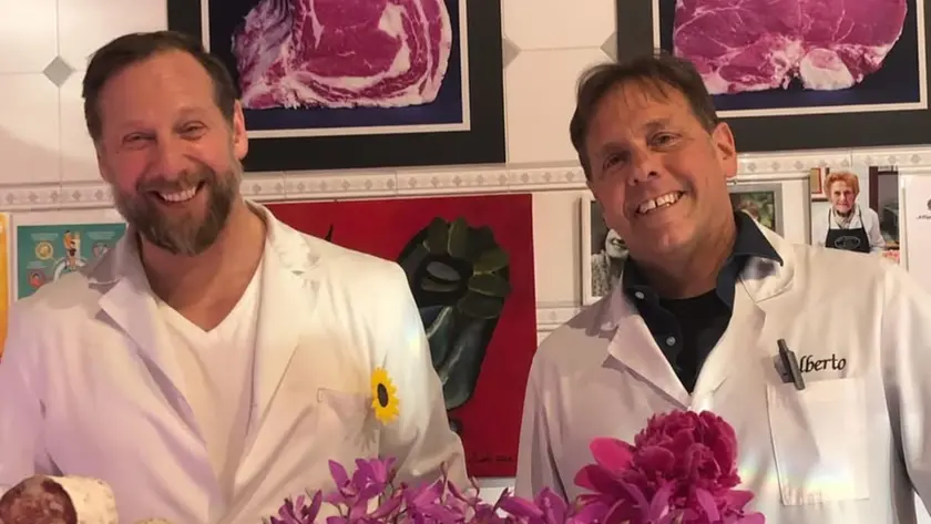 I fratelli Andrighetto, oggi al timone della macelleria