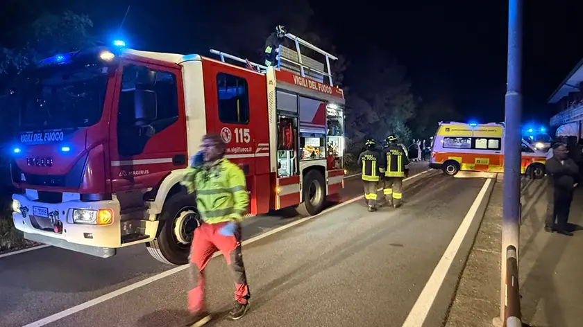 I soccorsi in via Toti dopo l'incidente