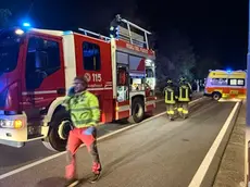 I soccorsi in via Toti dopo l'incidente