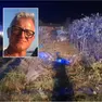 La vittima Roberto Pieri e il luogo dell'incidente