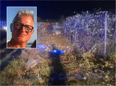 La vittima Roberto Pieri e il luogo dell'incidente