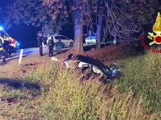 L’auto piombata nel canale a Oderzo
