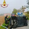 L'intervento dei vigili del fuoco a Breda di Piave