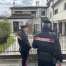 I carabinieri sul luogo del delitto