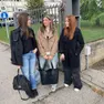 Gaia Tozzato, Ylenia Favero e Sara Durigon fuori dal Mazzotti