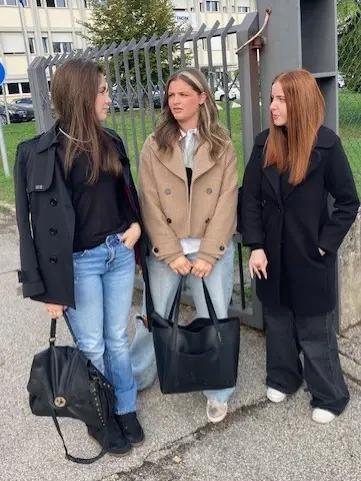 Gaia Tozzato, Ylenia Favero e Sara Durigon fuori dal Mazzotti