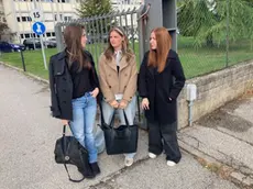 Gaia Tozzato, Ylenia Favero e Sara Durigon fuori dal Mazzotti