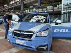 La polizia al Biscione di Conegliano