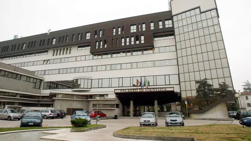 Il palazzo di giustizia di viale Verdi a Treviso
