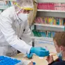 Un test diagnostico su un bambino