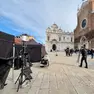 Le riprese del film “Upgraded 2” in Campo Santi Giovanni e Paolo