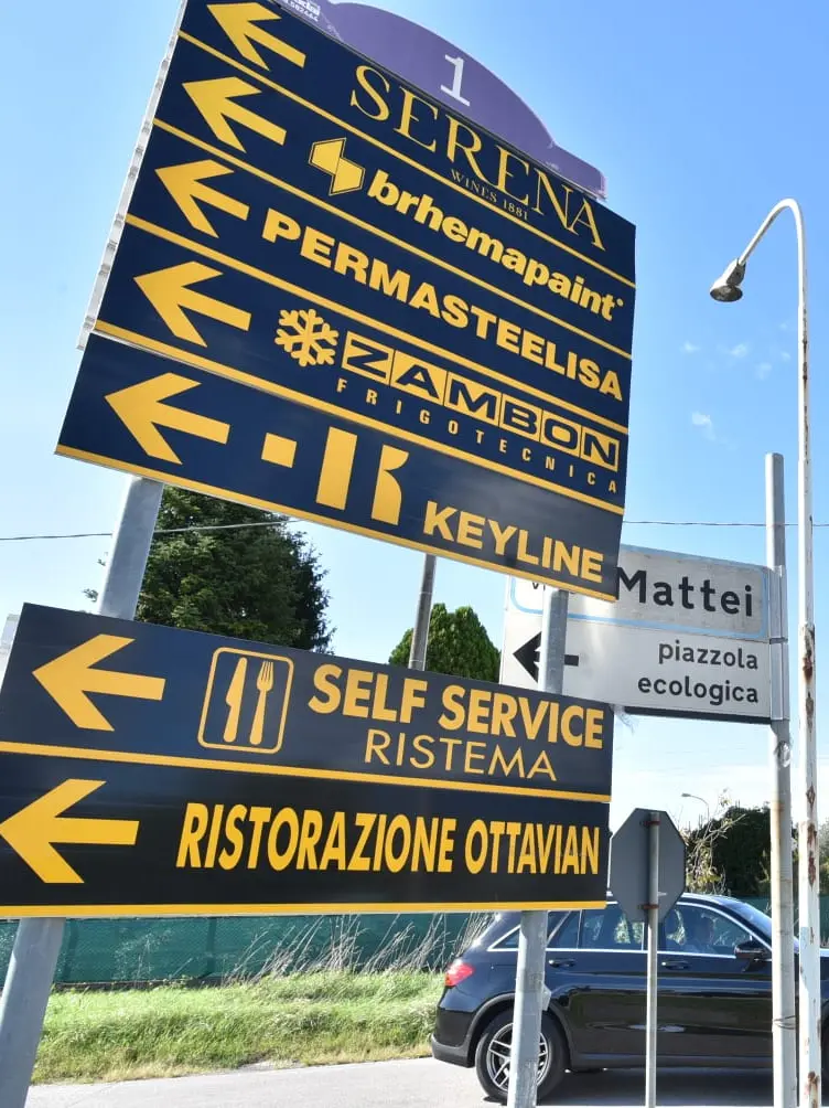 L'area industriale tra Conegliano e Vittorio Veneto