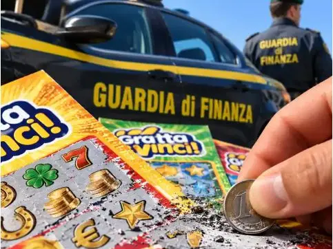 L'operazione delle Fiamme Gialle per i Gratta e Vinci truccati