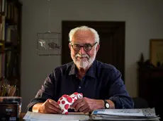 Francesco Tullio Altan con la Pimpa