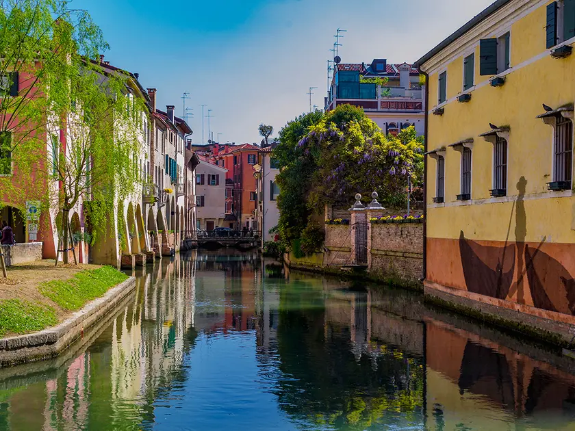 Uno scorcio dei Buranelli a Treviso
