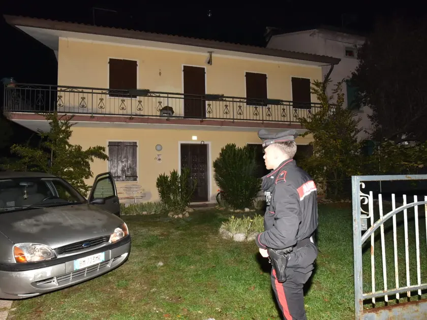 L'abitazione dove la famiglia è rimasta intossicata (foto Cavicchi/Macca)