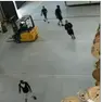 Due immagini della banda in azione