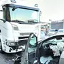 L’incidente mortale sulla Pontebbana ha portato a rallentamenti e code, sul posto i carabinieri Foto Ambrosio/Petrussi