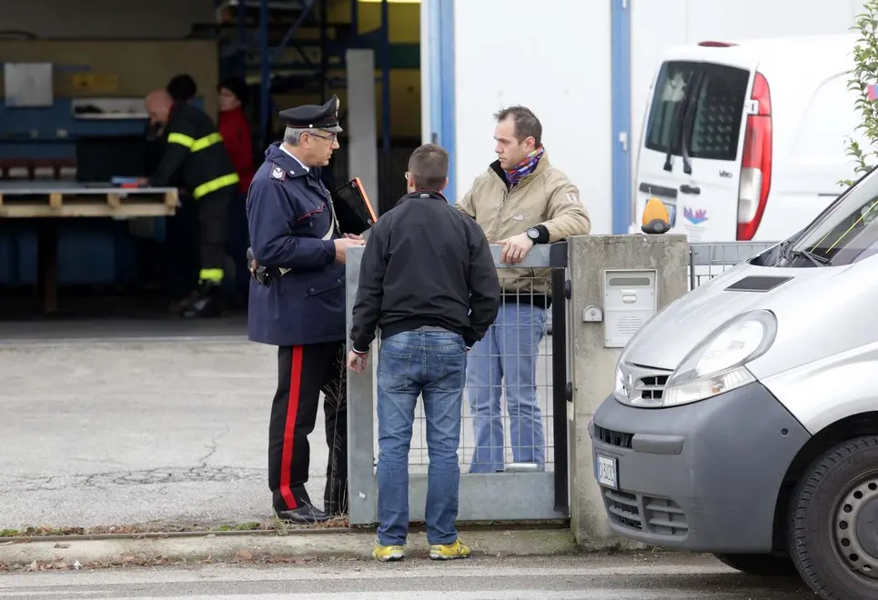 Filippi Oderzo incidente mortale sul lavoro via padova