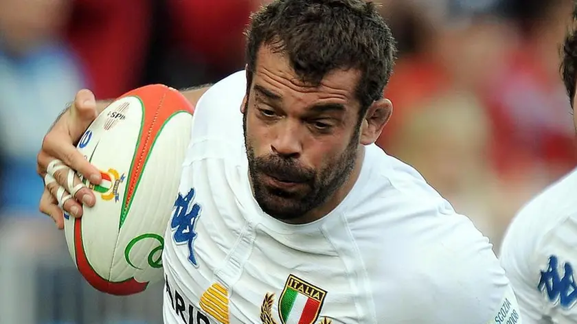 Fabio Ongaro con la maglia della Nazionale
