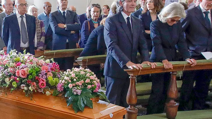 Ferrazza Maser funerale della contessa Diamante Luling Buschetti