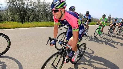Tirreno Adriatico 2014 - 3a tappa Cascina - Arezzo 210 km - 14/03/2014 - Sacha Modolo (Lampre - Merida) - foto Luca Bettini/BettiniPhoto©2014