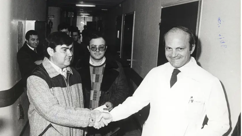 Lazzari e Gallucci dopo l'intervento