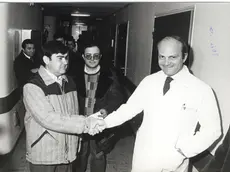 Lazzari e Gallucci dopo l'intervento