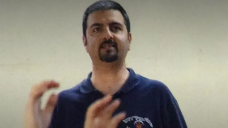 Gianluca Merenda, allenatore di minibasket e insegnante