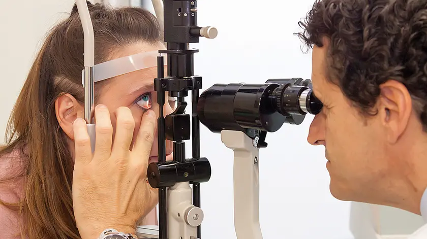 Una visita oculistica