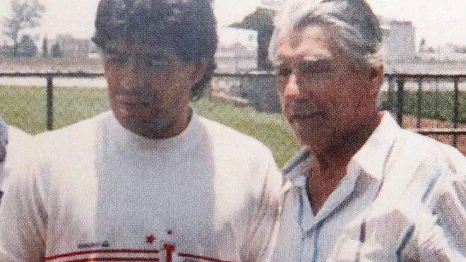 DeMarchi Vedelago Pellizzari Rodolfo con Maradona