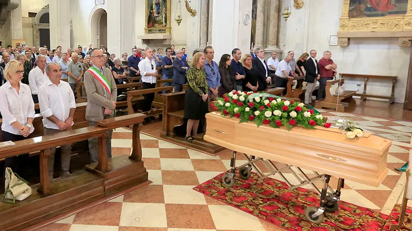 Ferrazza Asolo funerale di Attilio Zamperoni
