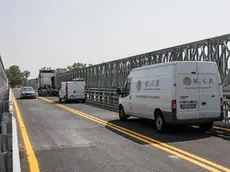 Allegranzi Ponte della priuna Viabilità sul tragitto provvisorio