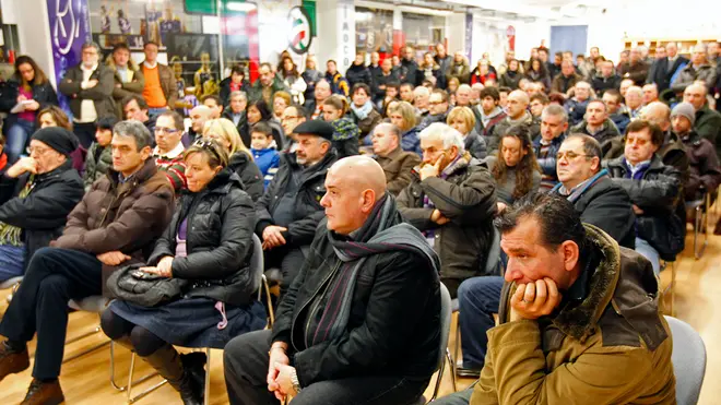 Guerretta Conegliano Zoppas Arena conferenza stampa presidente Gianni Lucchetta