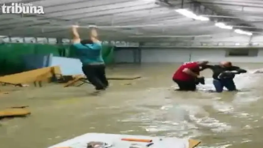 Gli istanti prima della tragedia