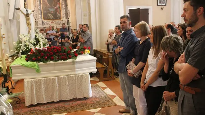 ALLEGRANZI ZERO BRANCO FUNERALE DI NICOLA BUSATTO A SAN ALBERTO