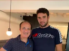 Andrea Tomat presidente di Lotto Sport Italia, tra i protagonisti di Alfabeto del Futuro, con il tennista Matteo Berrettini ex testimonial del marchio trevigiano