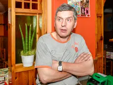 Il boscaiolo Gabriele Fornasier