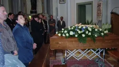 Luciano Genovese e il funerale di ieri