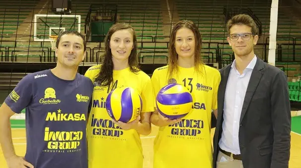 Bolognini Villoba nuova giocatrice imoco volley in foto da sx negro nikolova ozsoy e busato
