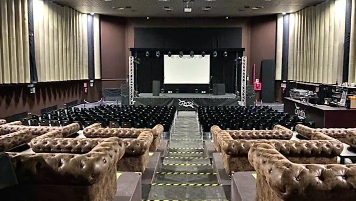 Un’immagine della sala Capitol di Pordenone, dove il tour farà tappa mercoledì 20 novembre