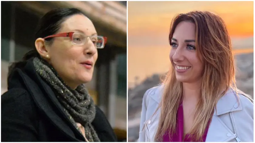 Le candidate Lisa Tommasella e Jessica Masini