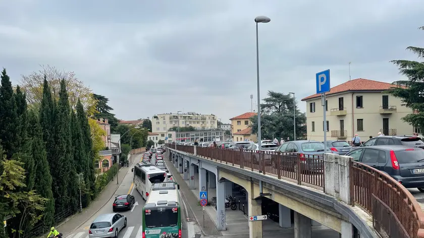 Il Put all'altezza della curva dopo la stazione ferroviaria