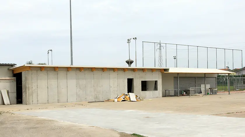 DeMsarchi San Floriano struttura al campo sportivo