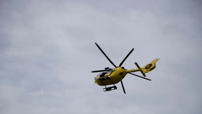 L'elisoccorso ha trasportato il 63enne in ospedale a Treviso
