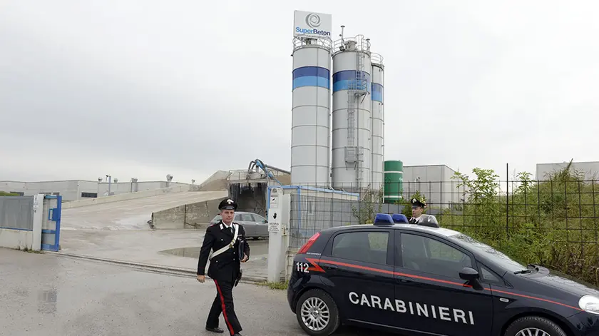Borghesi Rossano Veneto incidente sul lavoro alla Super Beton calcestruzzi
