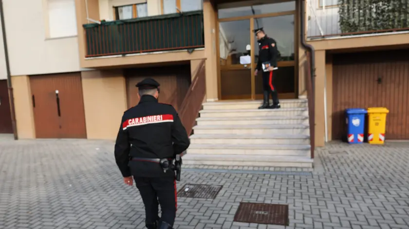 La palazzina dell'Ater di San Pelajo dove avvenne l'aggressione