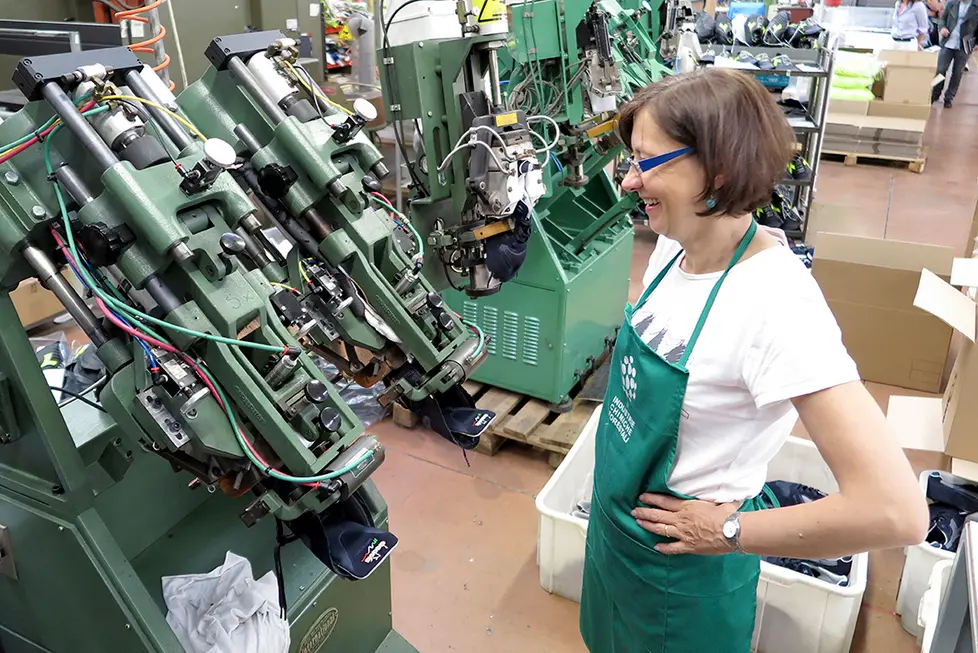 Ferrazza Caerano azienda Diadora inaugurazione nuovo reparto