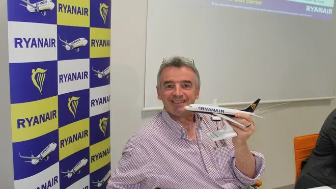 Agostini Treviso conferenza stampa Michael O'Leary della Ryanair